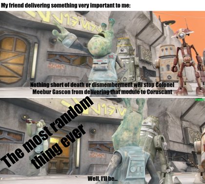 Prequel Memes - Making a meme out of a line of dialogue from every Clone Wars episode - S5E12 | /r/PrequelMemes
