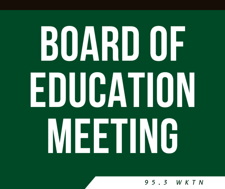 Ridgemont BOE Meeting Set for Tomorrow Evening