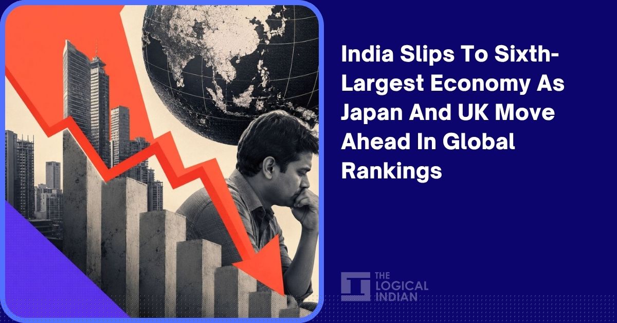India Slips To Sixth-Largest Economy As Japan And UK Move Ahead In Global Rankings
