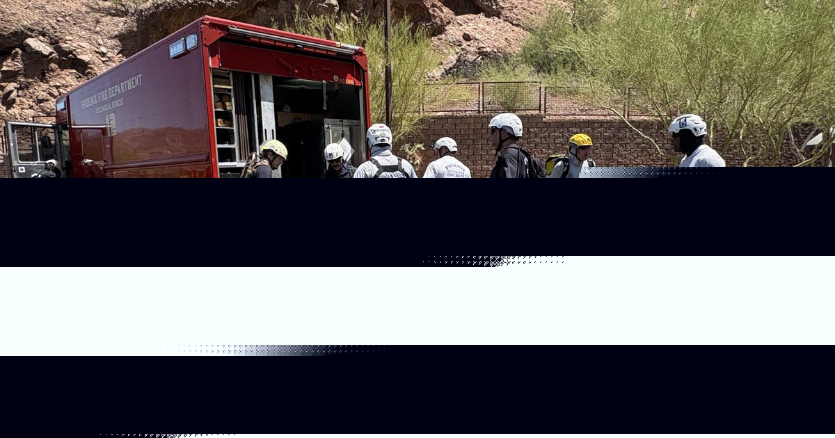 Overheated child rescued during family hike on Phoenix trail