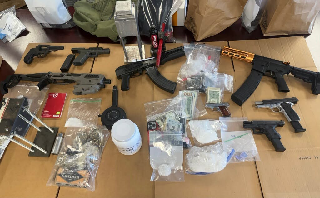 Three arrested following search warrants, meth and fentanyl recovered