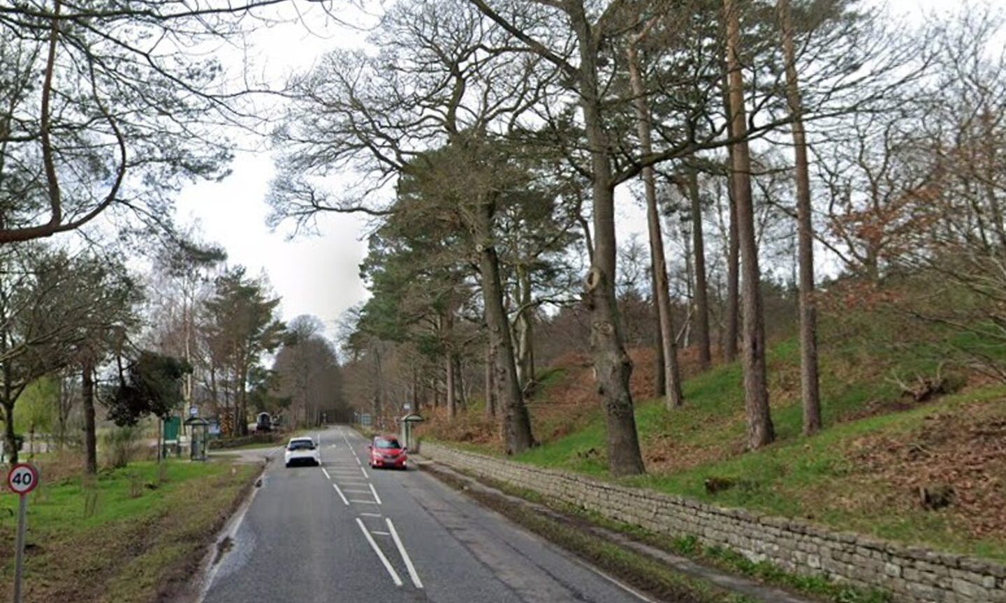 Two people taken to hospital after A93 crash in Aberdeenshire