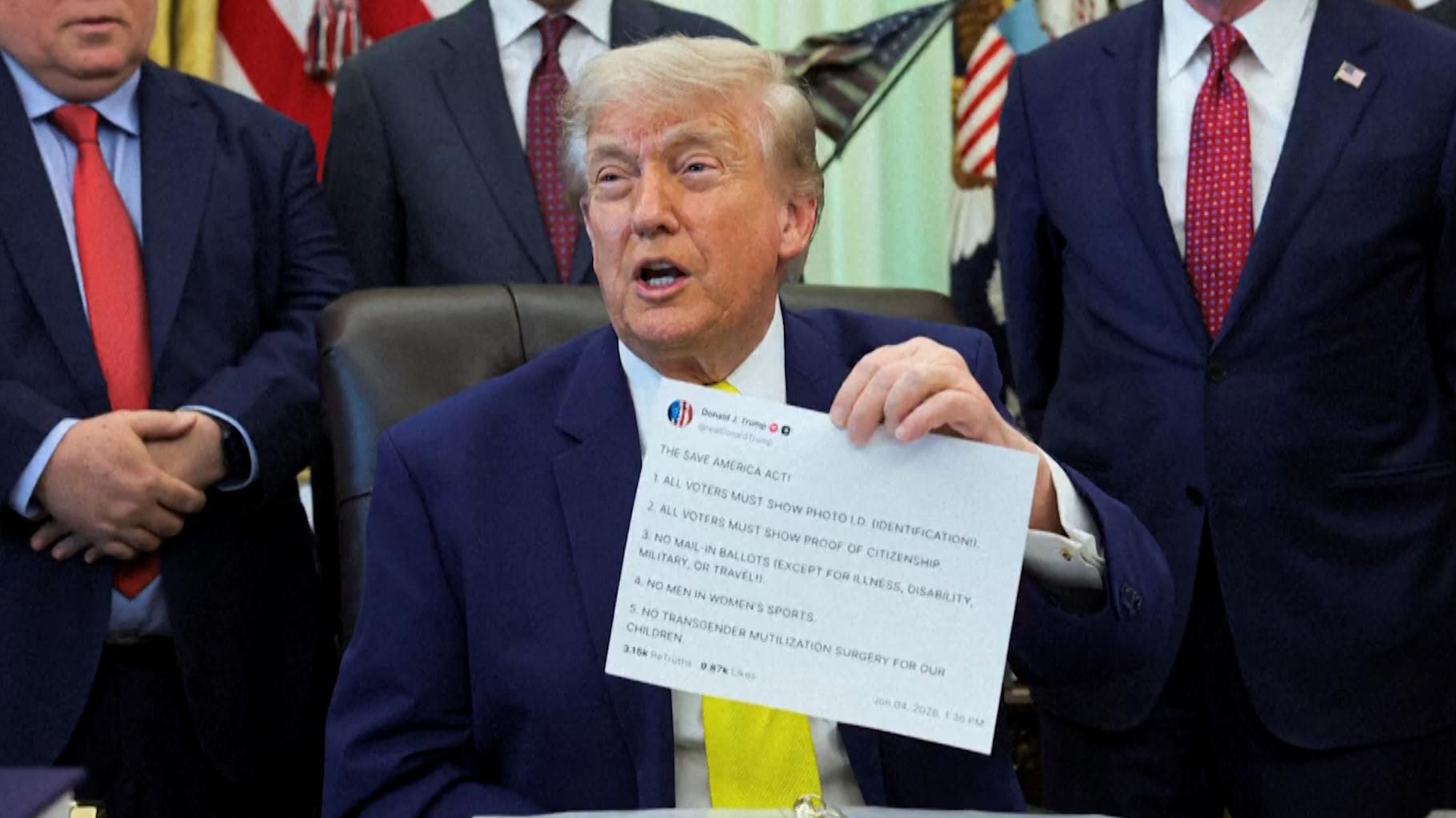 Cette décision de Trump pour Truth Social renforce les accusations de corruption à son encontre