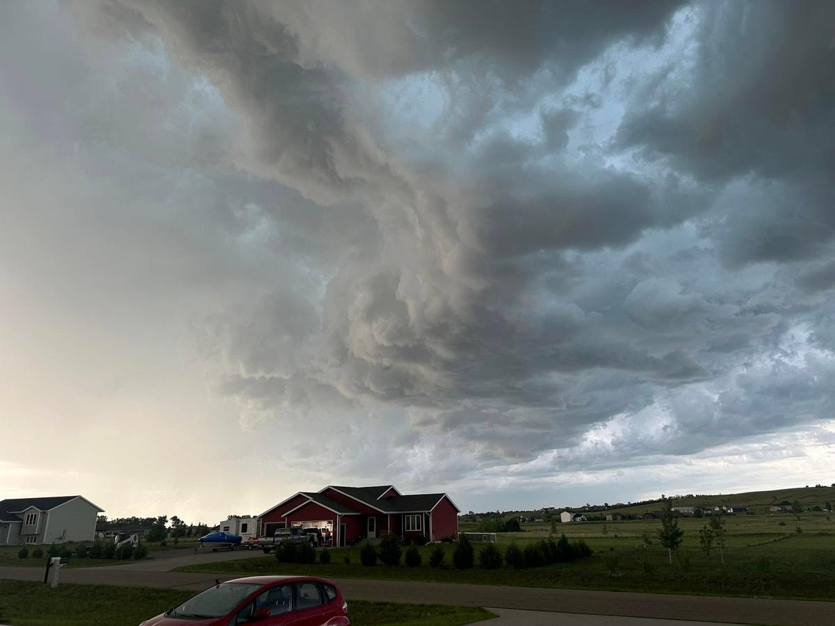 Golf Ball Hail And Tornadoes Possible In North Dakota This Friday