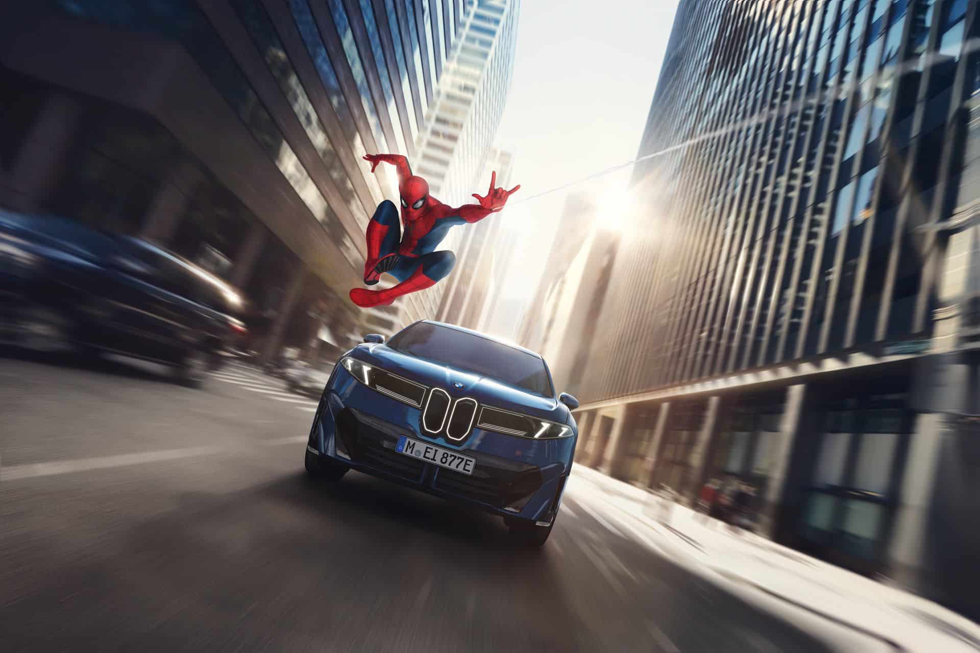 BMW Spider-Man Dashboard Ads Spark Owner Backlash
