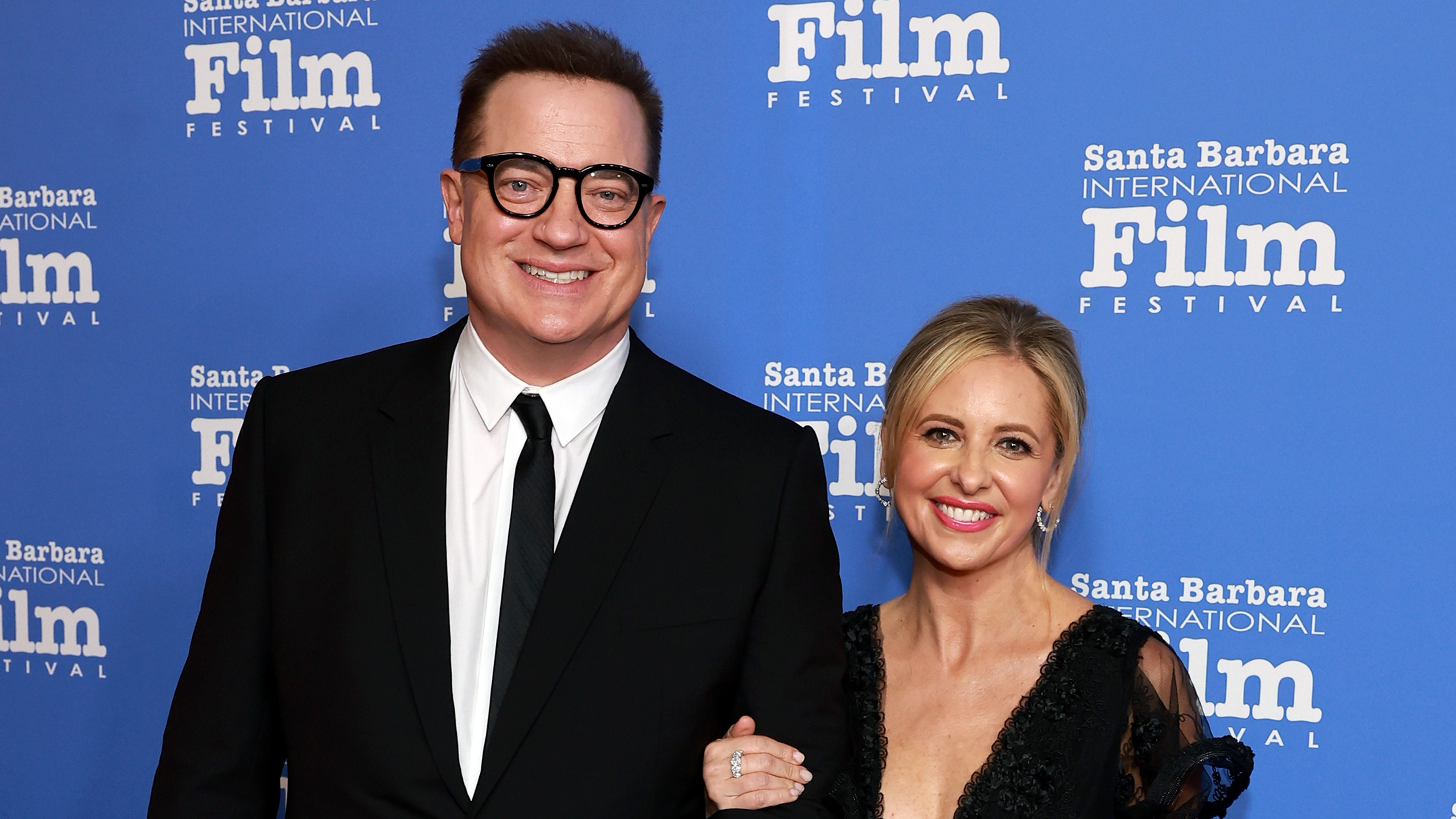 PHOTOS: Sarah Michelle Gellar & Brendan Fraser Went on the Cutest Double Date