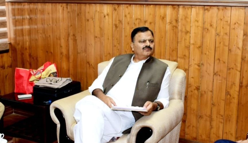 Javed Rana reviews progress on Jal Jeevan Mission