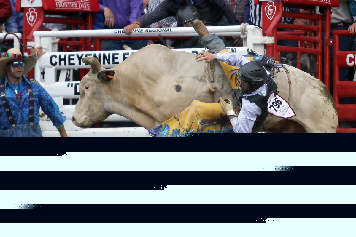 Unofficial Rodeo Results From Cheyenne Frontier Days On July 20