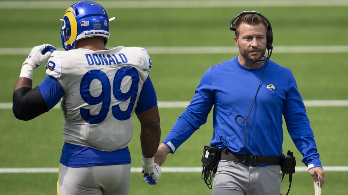 Aaron Donald's Potential Return to Rams, Decision Timeline Addressed by Sean McVay amid NFL Rumors