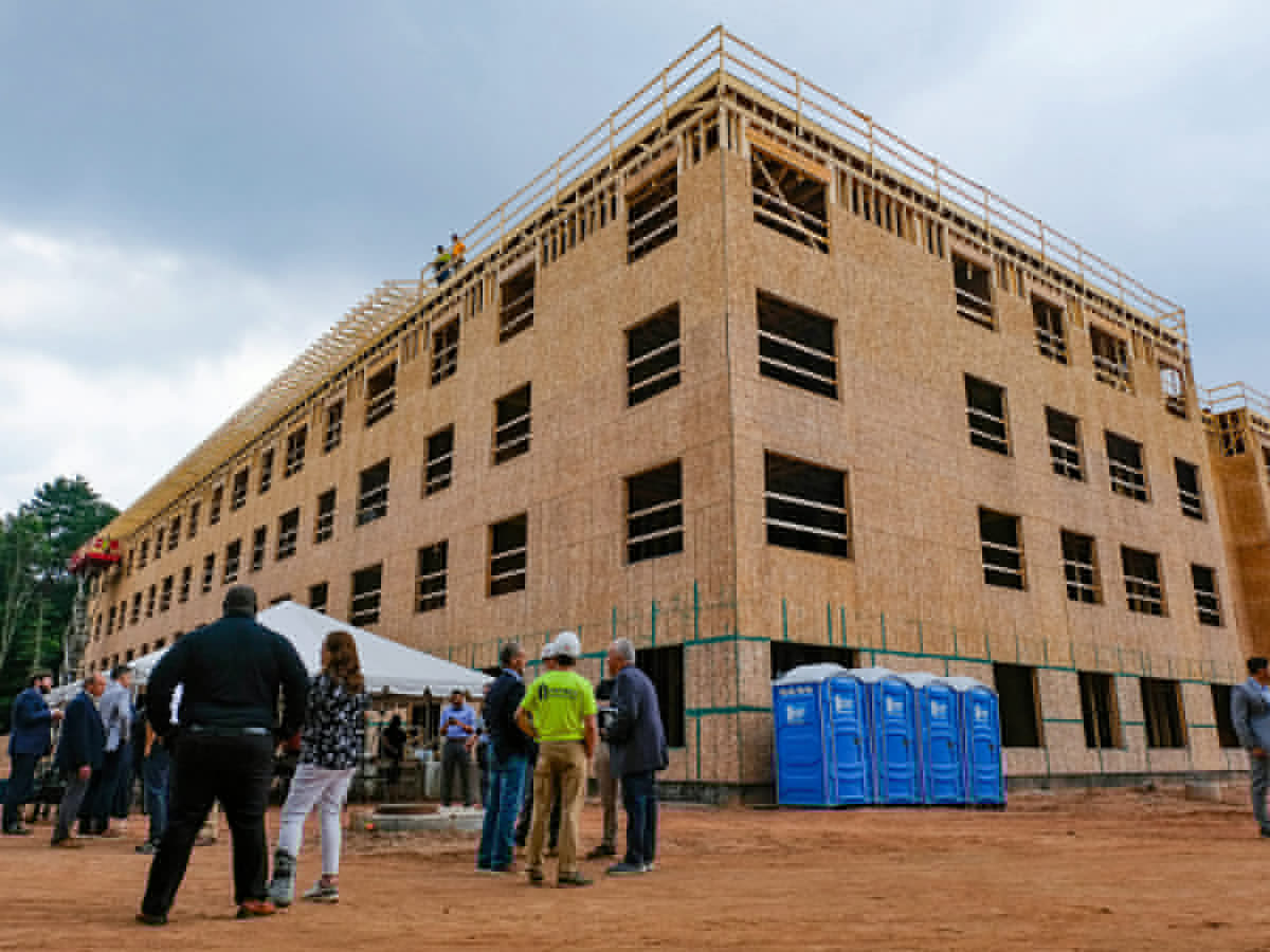 Construction Of 176 Housing Units At Former Office Complex Underway Through Adaptive Reuse Plan