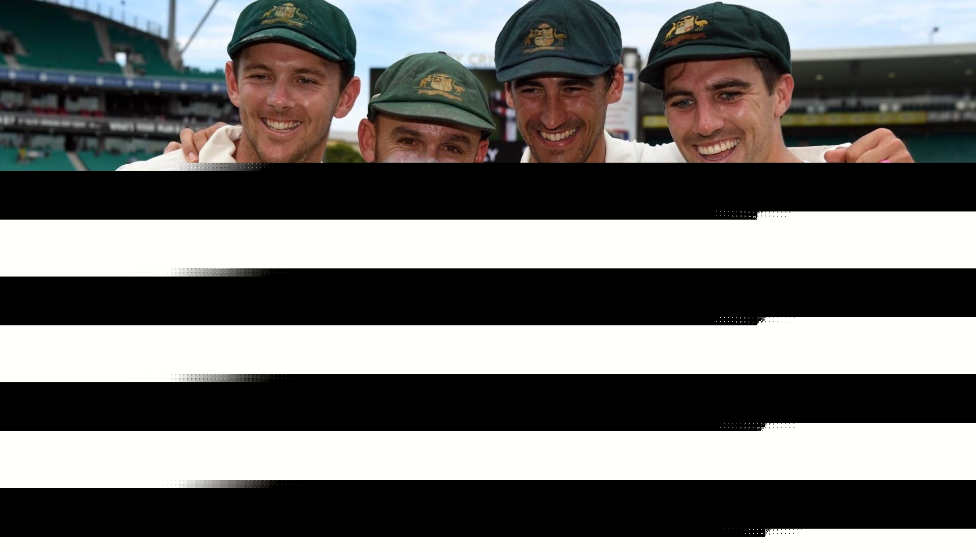 Australia’s Avengers assemble for opening match of 21-Test Odyssey