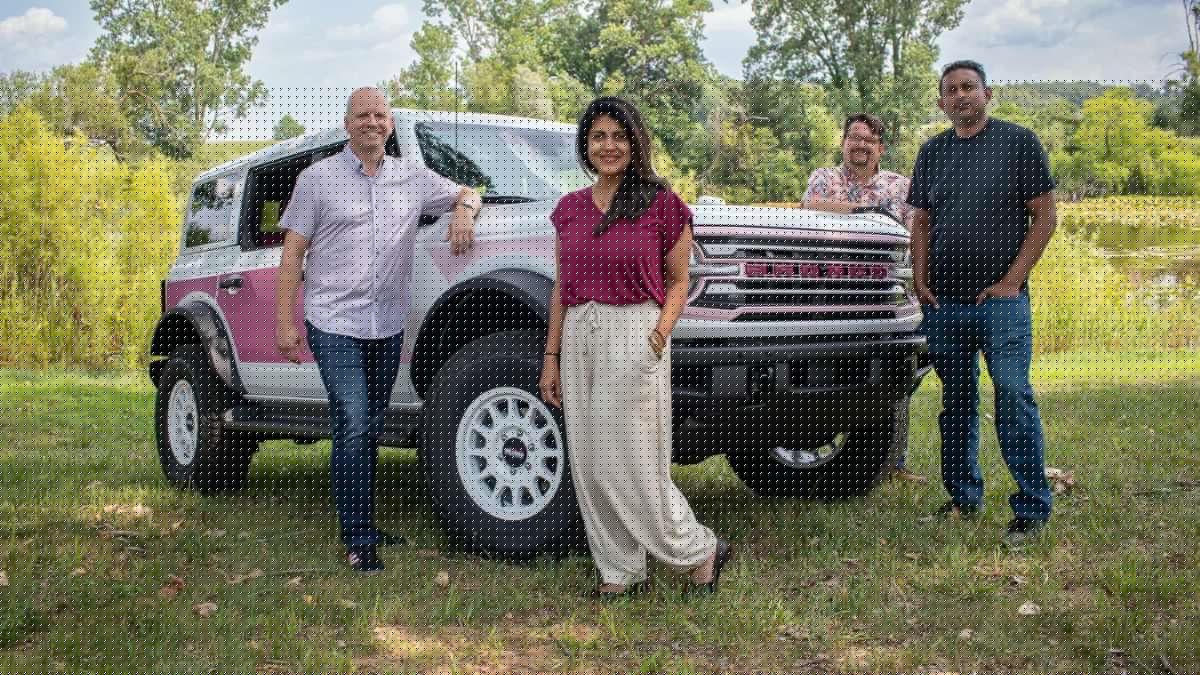 Ford lanza un Bronco rosa que nació de los paisajes de Utah