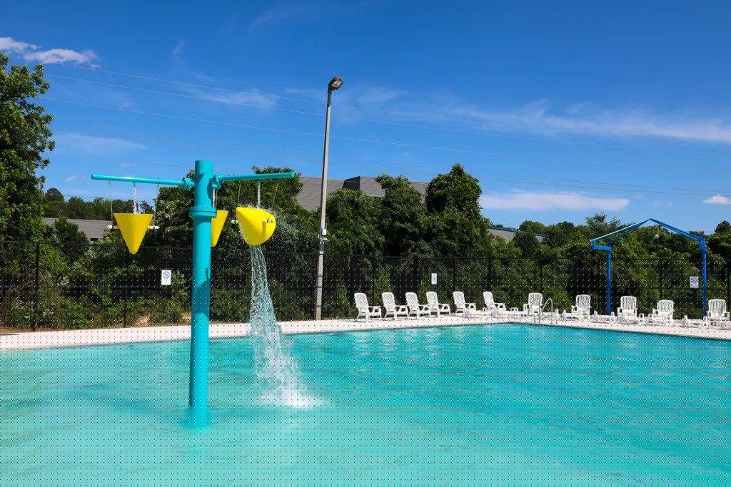 Pool open weekends only in August