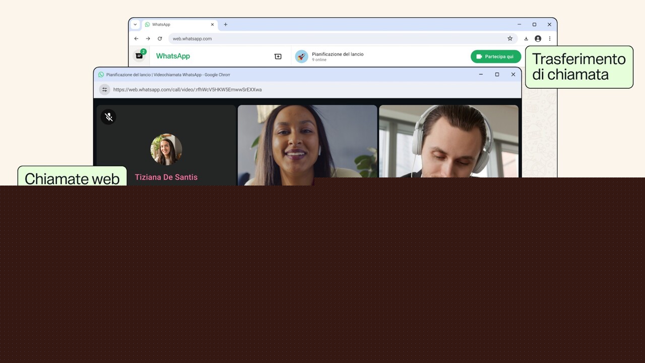 WhatsApp migliora la versione web, ora con chiamate video e audio