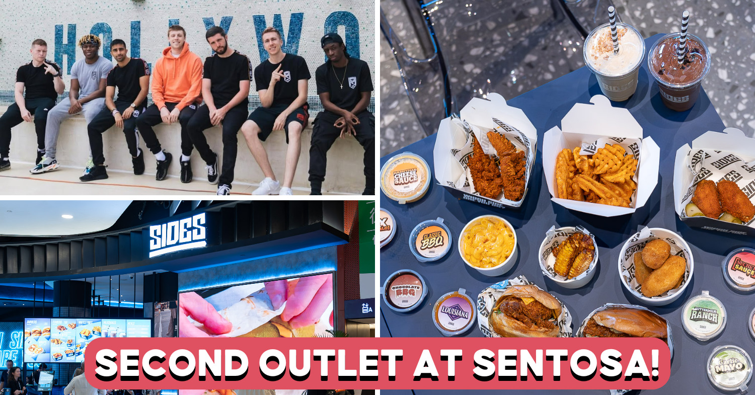 SIDES by UK YouTube Group Sidemen Is Opening Their Second Singapore Outlet At Sentosa