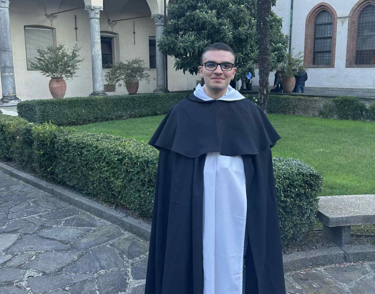 Żagħżugħ Malti jirċievi l-abitu tal-Ordni Dumnikan