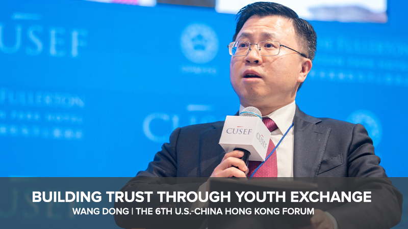 Building Trust Through Youth Exchange | Wang Dong | Part 3