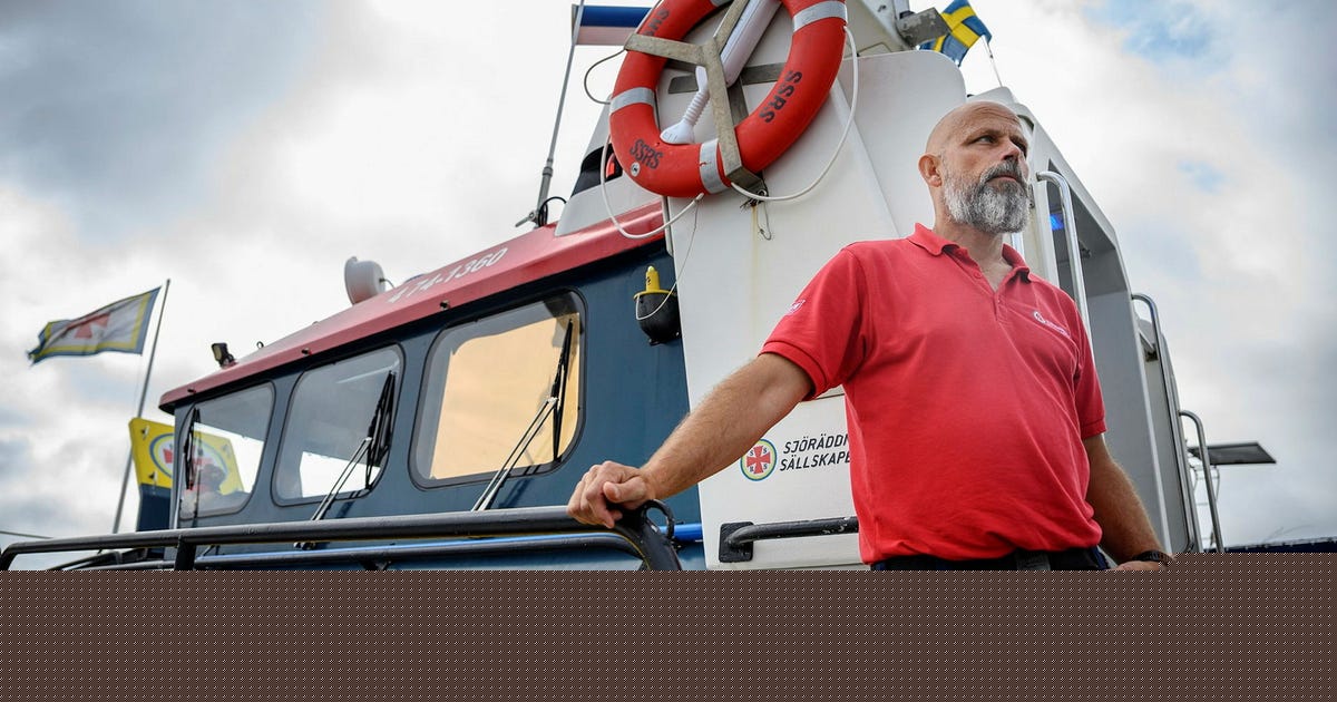 ”Vi plockade upp en sko, en toffla och en tröja ur vattnet”