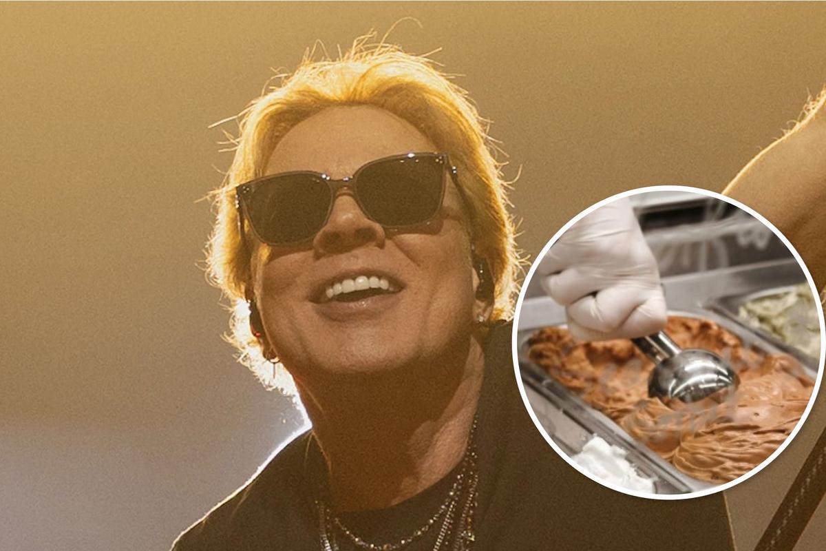 Guns N’ Roses’ Axl Rose Leaves a Sweet Impression After Visiting Gelato Shop in Saratoga Springs