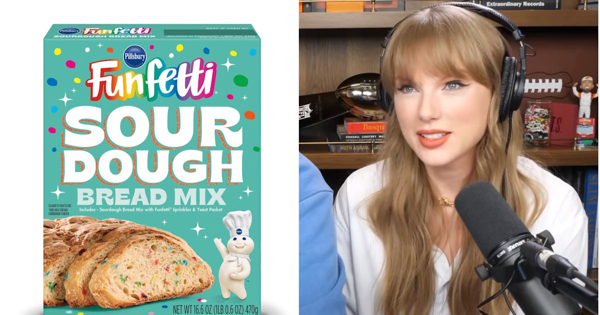 I Tried Pillsbury's Funfetti Sourdough Inspired By Taylor Swift