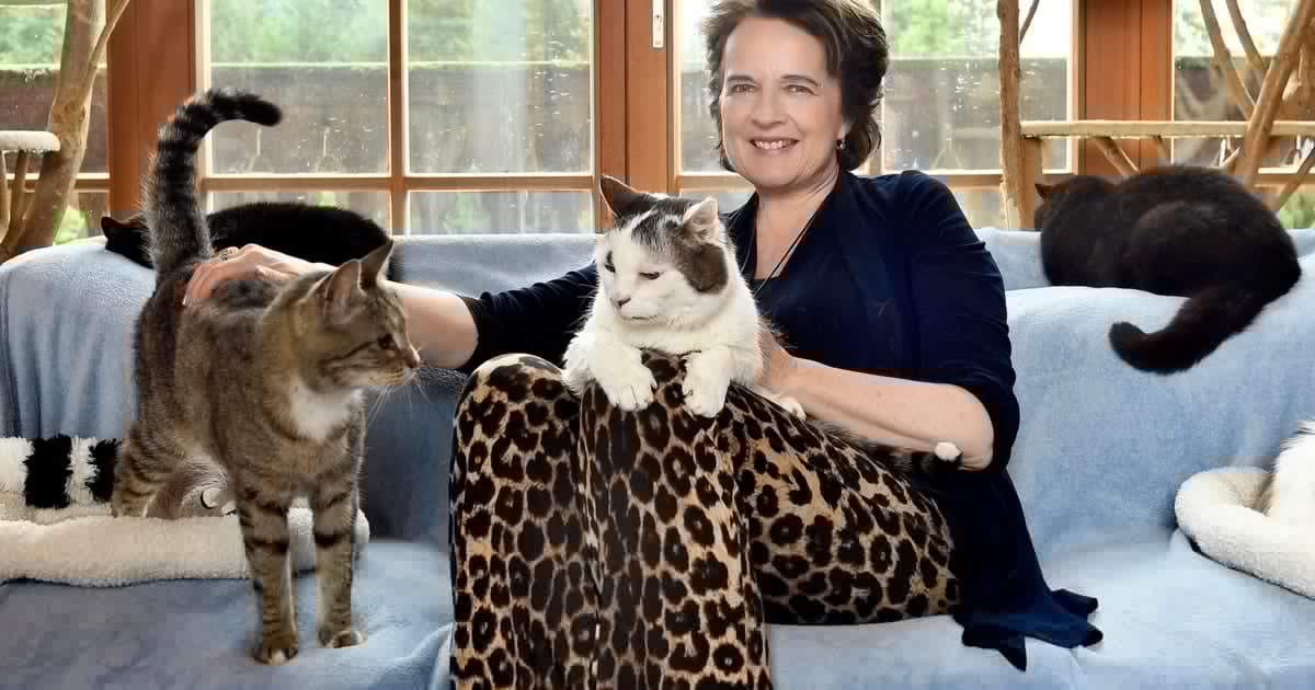 Bei ihren Konzerten - Für Monika Martin gibt es Futter statt Rosen