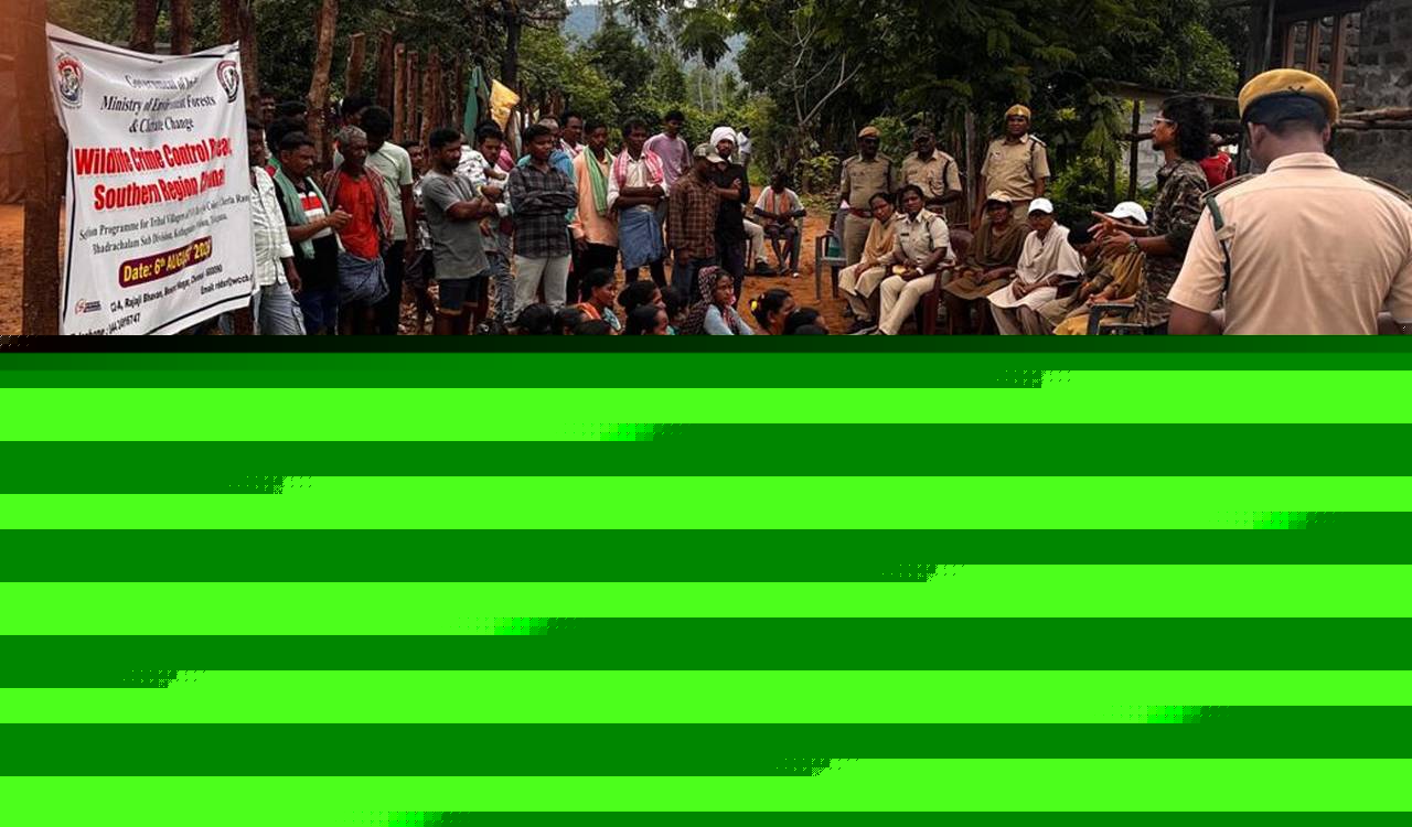 WCCB holds awareness drive against poaching in Cherla Range