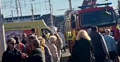 Blackpool Tower Circus evacuated after 'Globe of Death' act high-speed bike crash