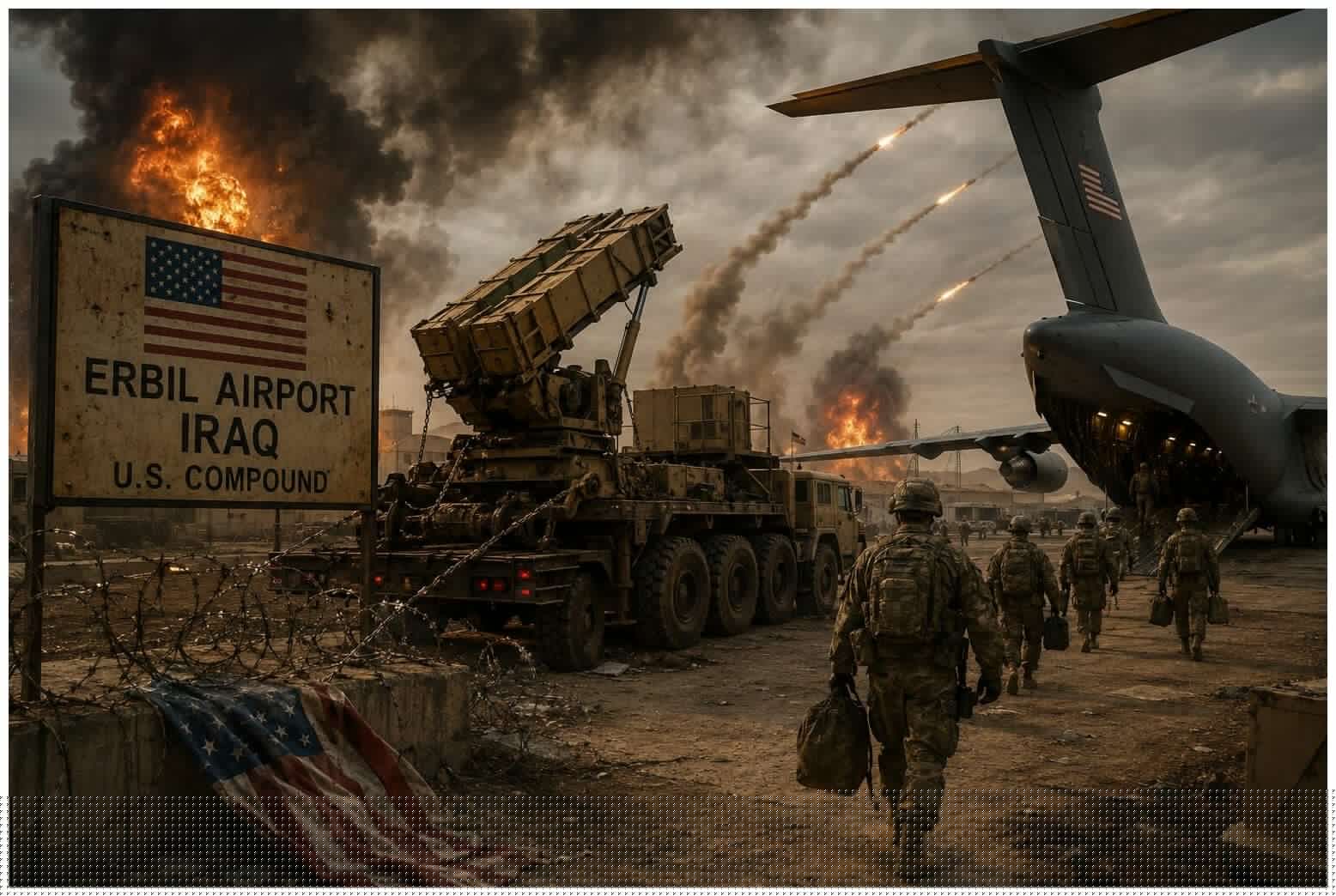 US withdraws troops, patriot batteries from Northern Iraq amid Iranian attacks