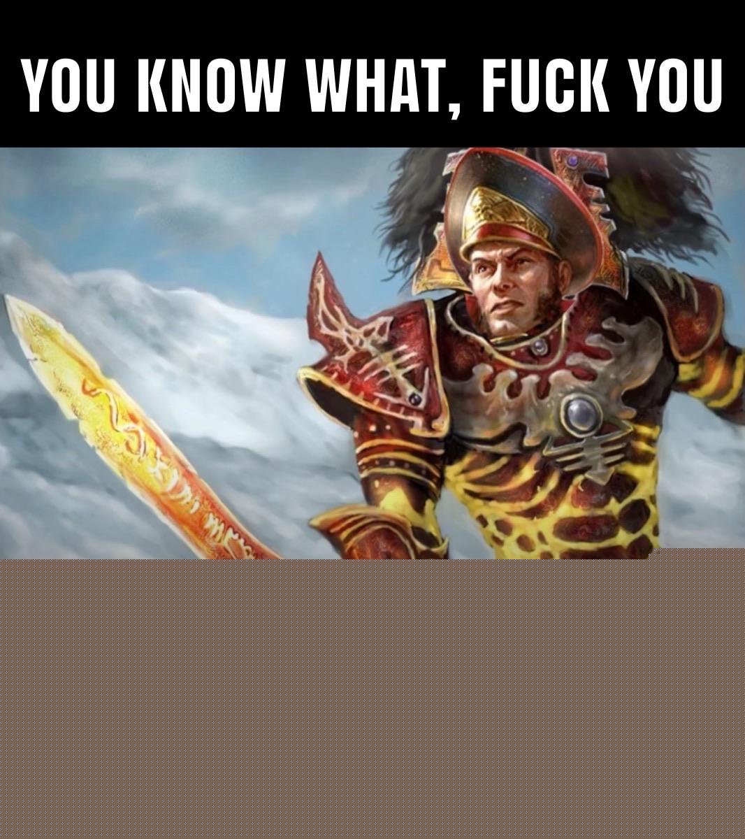 Warhammer 40,000 - Maybe finally the Eldar will be taken seriously | /r/grimdank