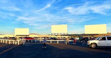 This Old-School Drive-In Theater In Nevada Still Shows Double Features For Just $8.75