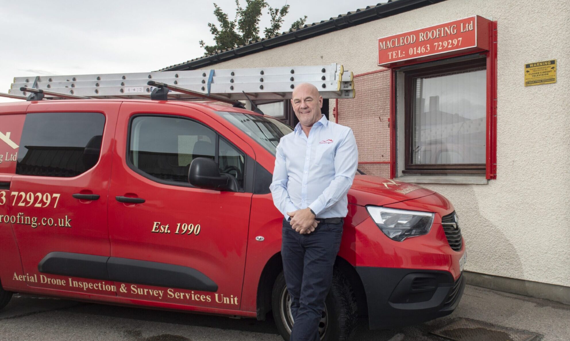 Inverness roofing boss was ‘kicked out’ of school aged 15, then returned to repair it in £1 million job