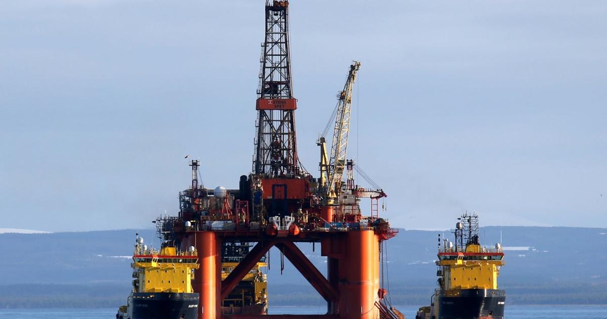 80 per cent of UK North Sea oil is sold on the global market