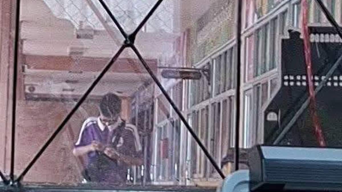 Boy, 14, who killed his grandparents then another five people in classroom gun rampage had been bullied and was 'stressed' by schoolwork