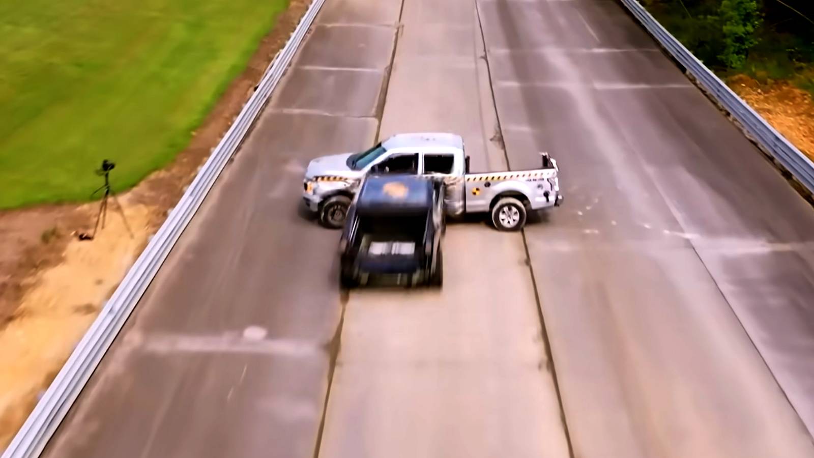 WhistlinDiesel launches Cybertruck into F-150 at 111 mph but still crowns Ford the winner
