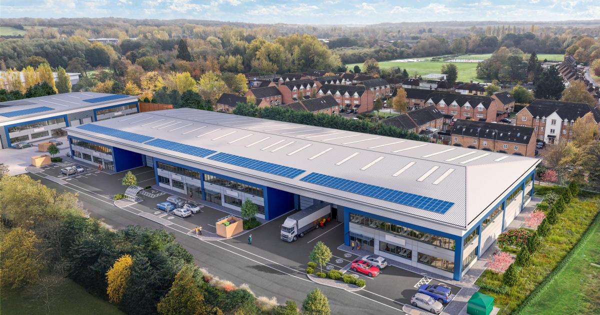 Work begins on huge industrial development near M25