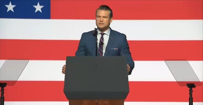 Hegseth and Trump declare end to ‘woke’ military – as defence secretary scolds ‘fat troops’