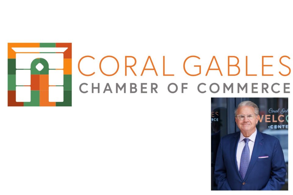 CORAL GABLES CHAMBER OF COMMERCE SELECTS JORGE ARRIZURIETA AS PRESIDENT & CEO