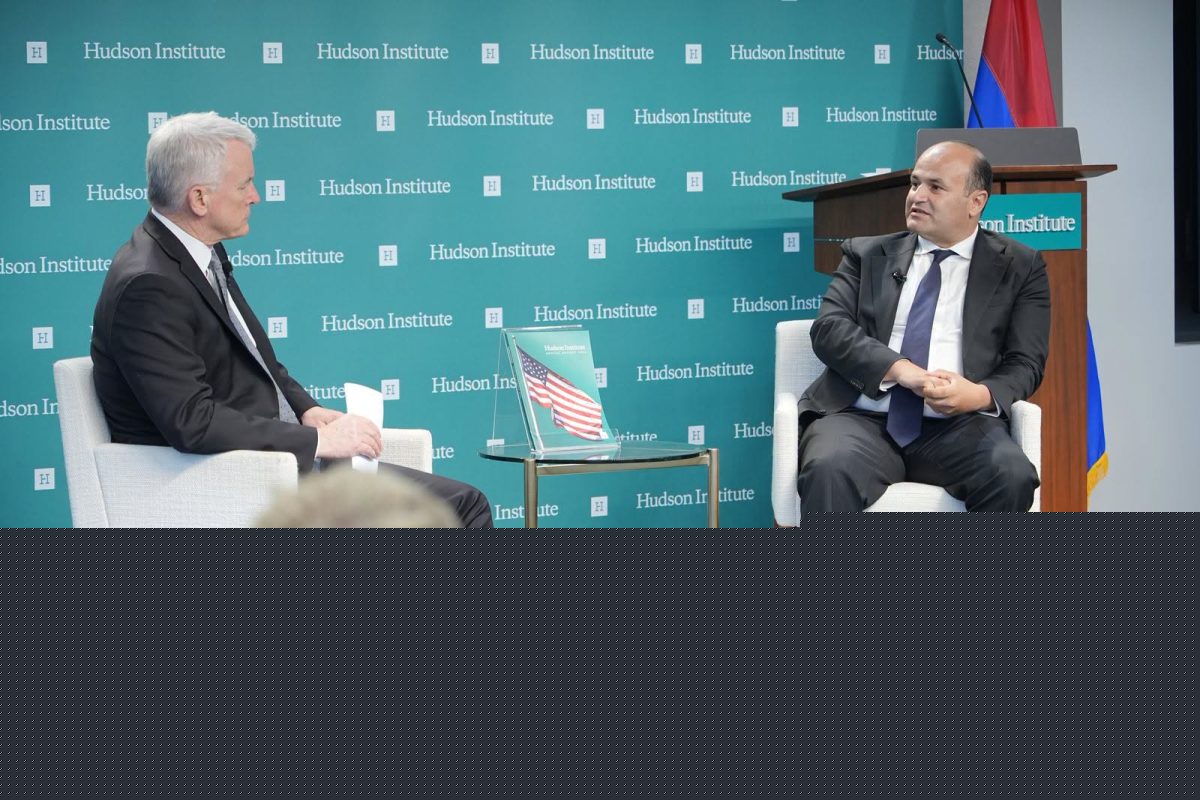 Armenia-US partnership in focus at Hudson Institute discussion