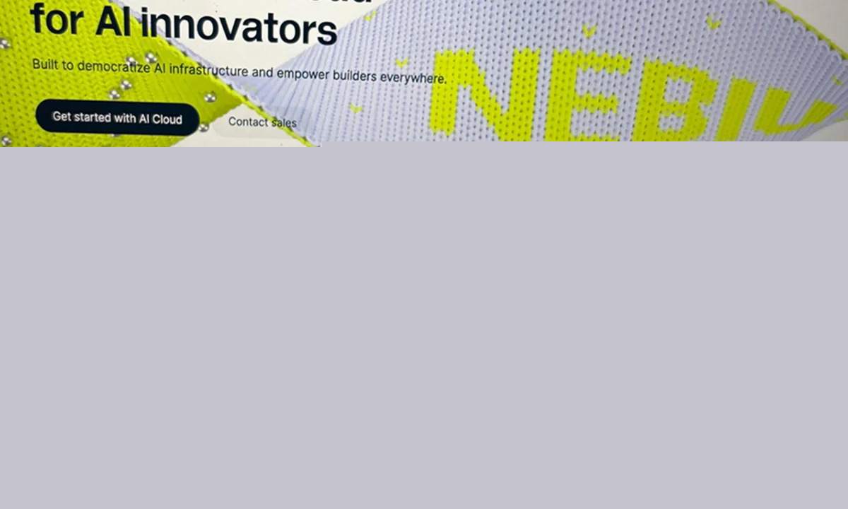 Nebius Stock Jumps On News Of Nvidia Stake