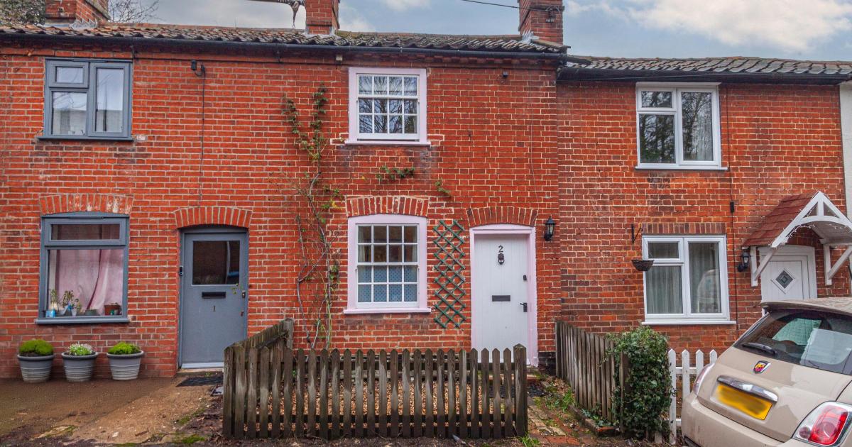 ‘Superbly presented’ cottage for sale in pretty village near Ipswich