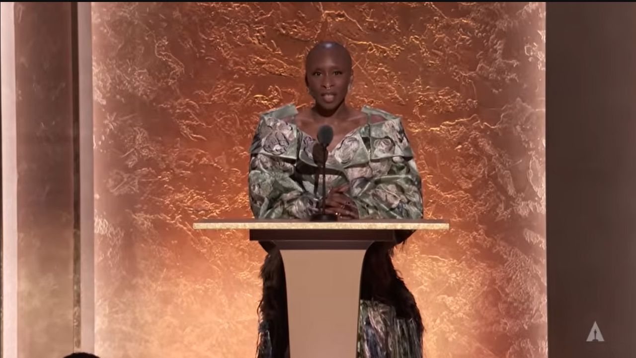 Cynthia Erivo owned the 2025 Oscar Awards red carpet
