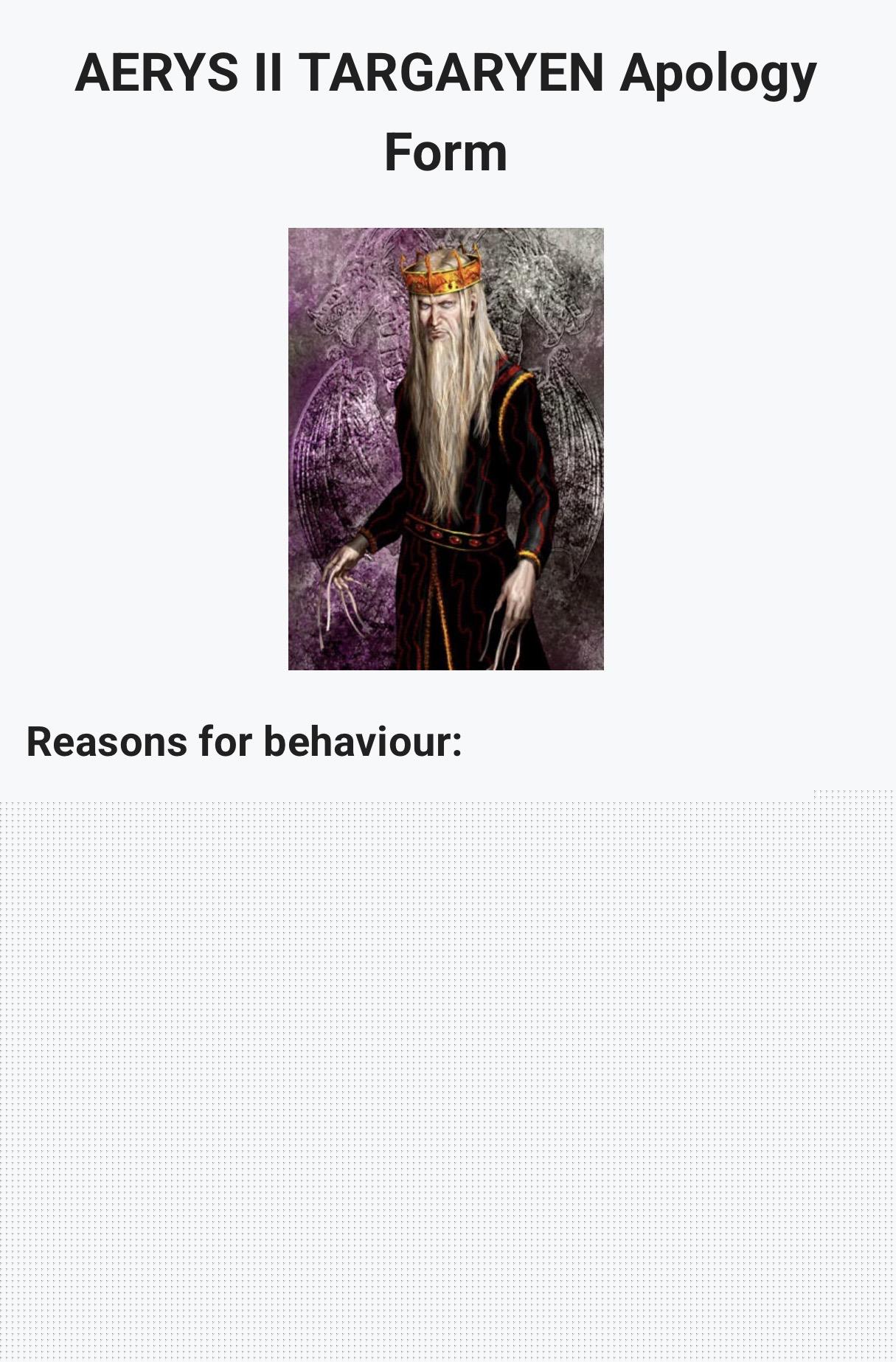 /r/freefolk - APOLOGIZE | /r/FreeFolk