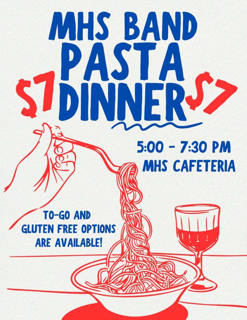 Annual Pasta Dinner for MHS Band