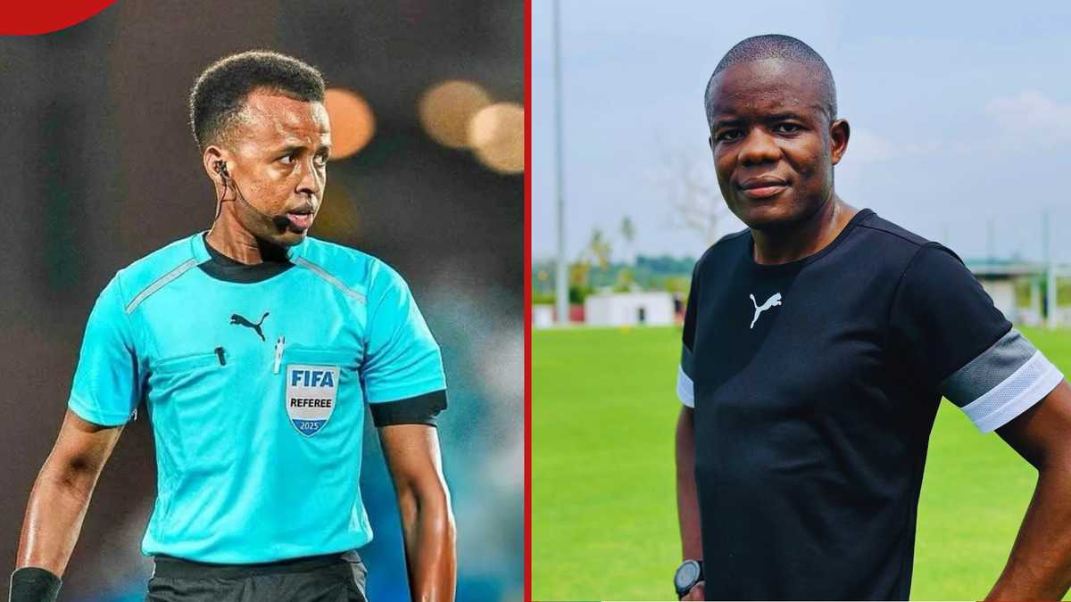 Omar Artan: Somali referee rejected US entry to make history alongside Kenyan