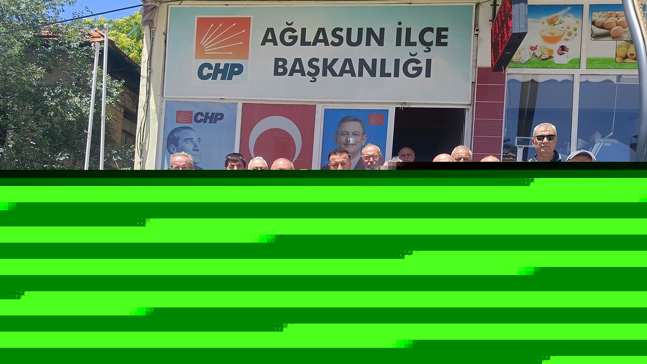 CHP Ağlasun ilçe yönetimi istifa etti