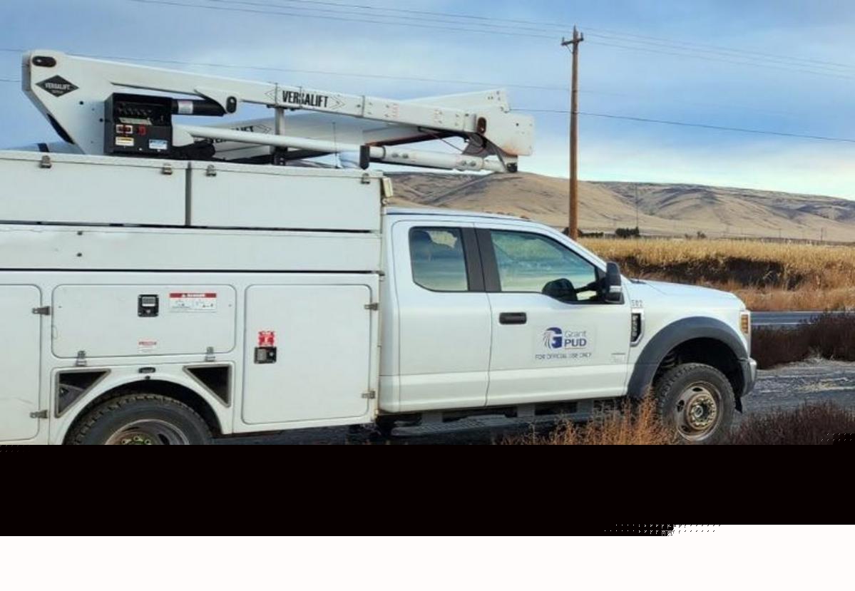 Transient Run Over By PUD Truck, Injured Near Moses Lake