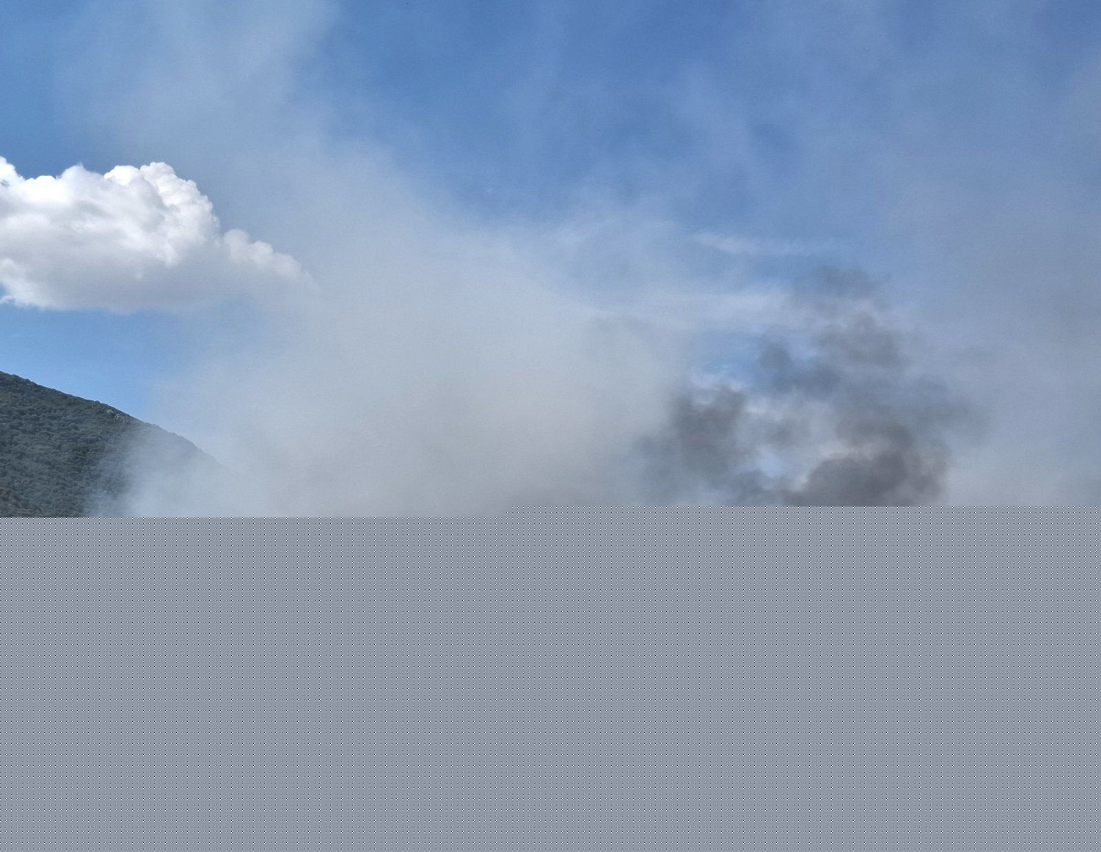 Fire at Uborak landfill near Mostar still active