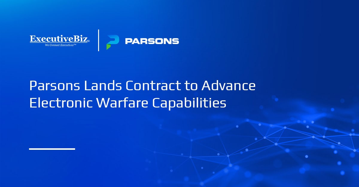 Parsons Lands Contract to Advance Electronic Warfare Capabilities
