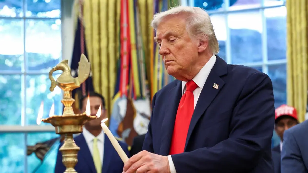 Trump says trade topped talks with PM Modi