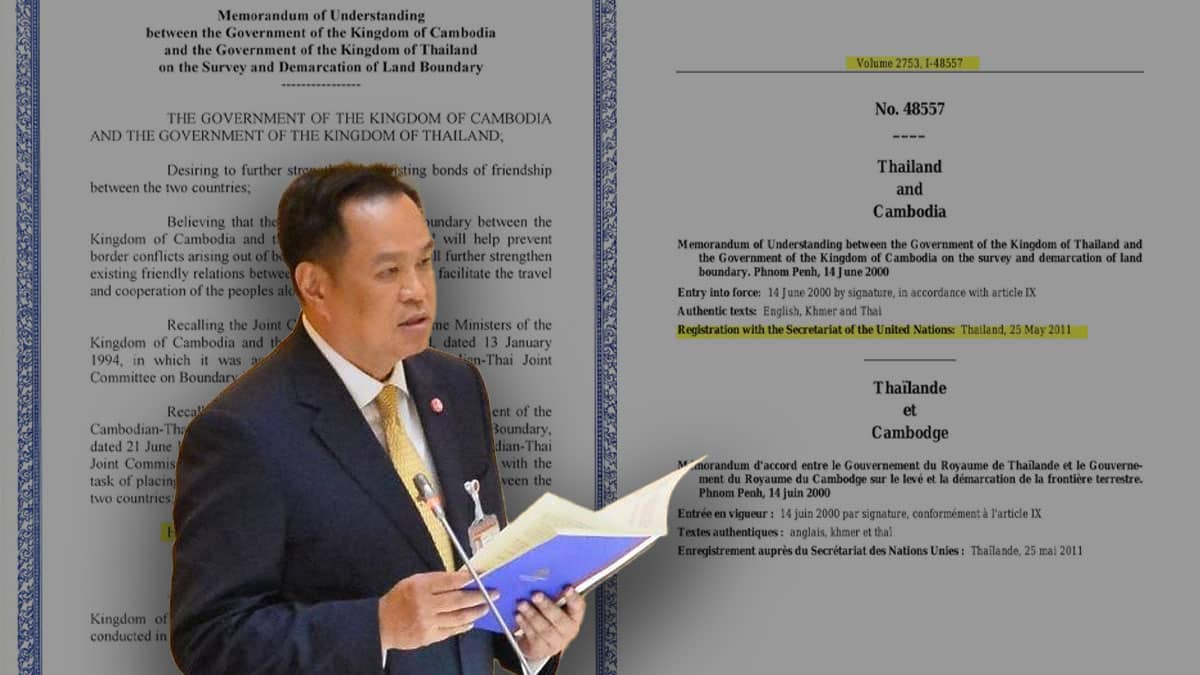 Thai prime minister seeks to scrap 2000 and 2001 border agreements with Cambodia, but analysts say it is impossible